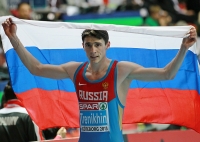 European Indoor Championships 2013. Göteborg, SWE. 3 March. 400m Bronza is Pavel Trenikhin, RUS