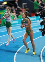 European Indoor Championships 2013. Göteborg, SWE. 3 March. 3000m Champion is Sara Moreira, POR