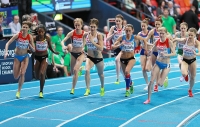 European Indoor Championships 2013. Göteborg, SWE. 3 March. 3000m. Final. Start