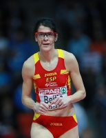 European Indoor Championships 2013. Göteborg, SWE. 3 March. High jump Champion is Ruth Beitia, ESP