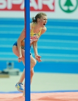 European Indoor Championships 2013. Göteborg, SWE. 3 March. High jump Bronza is  Emma Green Tregaro, SWE