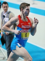 European Indoor Championships 2013. Göteborg, SWE. 3 March. Heptathlon. 1000 m. Artem Lukyanenko, RUS