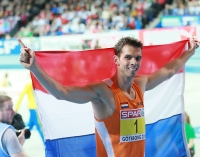European Indoor Championships 2013. Göteborg, SWE. 3 March. Heptathlon Champion is Eelco Sintnicolaas, NED