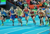 European Indoor Championships 2013. Göteborg, SWE. 3 March. Heptathlon. 1000 m. Start