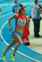 European Indoor Championships 2013. Göteborg, SWE. 3 March. 4 x 400 m. Kseniya Zadorina