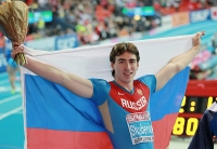 Sergey Shubenkov. 60h European Indoor Champion 2013, Goteborg