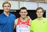 Aleksey Fyedorov. Ruissian Indoor Championships 2013/ With Yuriy Kovalenko and Ruslan Samitov