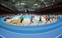 Andrey Safronov. European Indoor Championships 2013. Goteborg. 3000 Metres Final