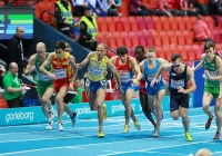 Andrey Safronov. European Indoor Championships 2013. Goteborg. 3000 Metres Final