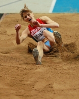Veronika Mosina. European Indoor Champ 2013, Goteborg