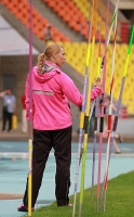 Mariya Abakumova. Javelin Winner at Moscow Challenge, Luzhniki Stadium