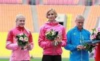 Moscow Challenge 2013. Luzhniki Stadium. Yekaterina Ishova, Tatyana Degtyaryeva and Veronika Mosina