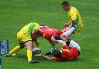 Rugby World Cup Sevens 2013. Man. Australia  Spain