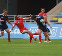 Rugby World Cup Sevens 2013. Man. France  Tunisia