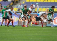 Rugby World Cup Sevens 2013. Man. South Africa  Russia