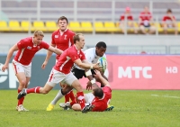 Photos of Rugby World Cup Sevens 2013. Man.Fiji  Wales