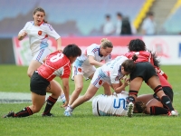 Photos of Rugby World Cup Sevens 2013. Woman. France  Japan