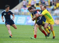 Photos of Rugby World Cup Sevens 2013. Man. Australia  France