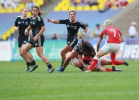 Photos of Rugby World Cup Sevens 2013. Woman. Canada  New Zealand