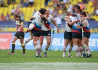 Photos of Rugby World Cup Sevens 2013. Woman. Russia  England