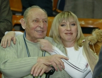 Svetlana Masterkova. With coach Yakov Yelyanov 