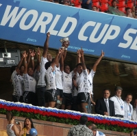 Photos of Rugby World Cup Sevens 2013. Fiji. Winner Bowl Final