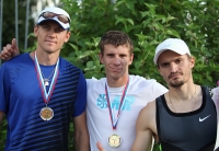 Aleksandr Derevyagin. Russian Championships 2013. With Vyacheslav Sakayev and Vladimir Antmanis