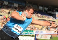 Lausanne, SUI. Samsung Diamond League Meeting - Athletissima. Shot Put. ARMSTRONG Dylan, CAN