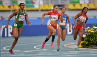 Blessing Okagbare. 200 m World Championships Bronze Medallist 2013, Moscow