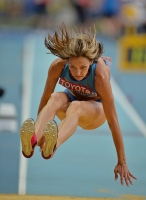 Olha Saladuha. Triple jump World Championships Bronze Medallist 2013