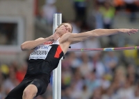 Derek Drouin. High jump World Championships Bronze Medallist 2013 