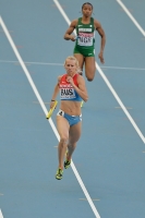 Yuliya Guschina. 4x400 m World Champion 2013, Moscow