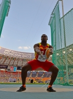 IAAF World Championships 2013, Moscow. Discus Throw Men. Jennifer Frank Casanas, ESP