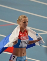 IAAF World Championships 2013, Moscow. 400 Meters Women.  Kseniya Ryzhova, Russia