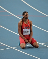 IAAF World Championships 2013, Moscow. 110 Metres Hurdles Men  Final. Jason Richardson, USA only 4th