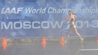 IAAF World Championships 2013, Moscow. 20 Kilometres Race Walk Women