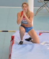 IAAF World Championships 2013, Moscow. Pole Vault Women. Angelina Zhuk-Krasnova, RUS