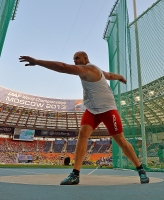 IAAF World Championships 2013, Moscow. Discus Throw Men. Piotr Malachowski, POL