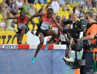 IAAF World Championships 2013, Moscow. 3000 Metres Steeplechase Men  Final. Paul Kipsiele Koech, KEN, Consesius Kipruto, KEN