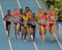 IAAF World Championships 2013, Moscow. 1500 Metres Women  Final