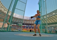 IAAF World Championships 2013, Moscow. Hammer Throw Women  Final. Oksana Kondratyeva, RUS