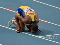 IAAF World Championships 2013, Moscow. 1500 Metres Champion Abeba Aregawi, SWE