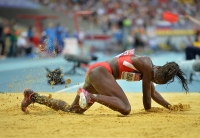 IAAF World Championships 2013, Moscow. Triple Jump Women  Final. Caterine Ibarguen, COL