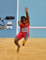 IAAF World Championships 2013, Moscow. Long Jump Men  Final. Dwight Phillips, USA