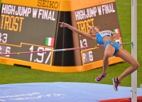 IAAF World Championships 2013, Moscow. High Jump Women  Final. Alessia Trost (ITA)
