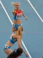 IAAF World Championships 2013, Moscow. 4x400 Metres Relay Women. Yuliya Guschina, RUS and Tatyana Firova, RUS