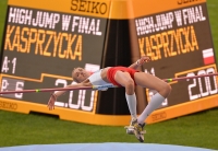 IAAF World Championships 2013, Moscow. High Jump Women  Final. Justina Kasprzycka, POL