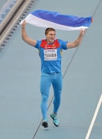 IAAF World Championships 2013, Moscow. Bronza Javelin Throw is Dmitriy Tarabin, RUS