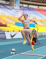 Olga Kucherenko. Long Jump Silver Russian Championships 2013