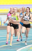 Russian Championships 2013. 1 Day. 800m. Alyena Glazkova, Yekaterina Poistogova, Anna Balakshina